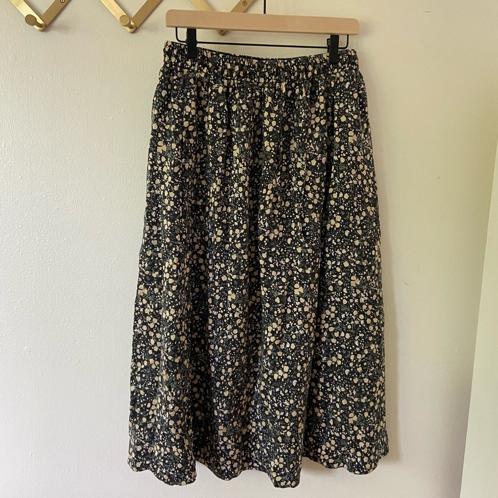 J Crew silk skirt
